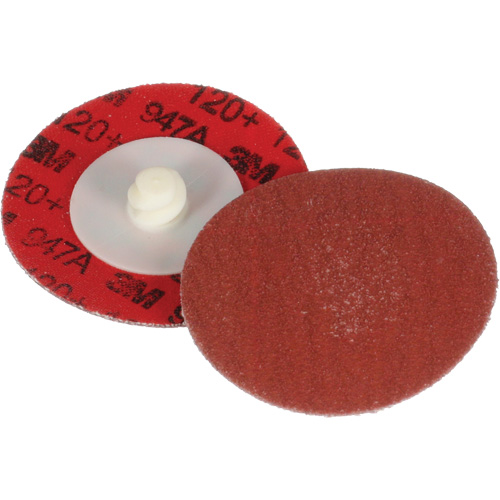 Cubitron II Roloc Durable Edge Disc 947A, 2" Dia., 120+ Grit, Ceramic - 3M AB54264