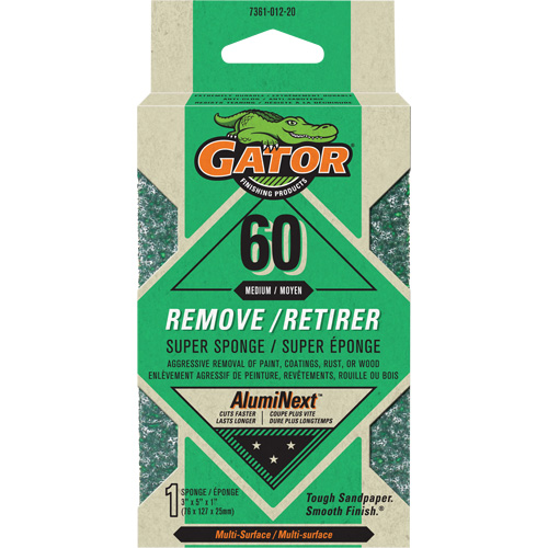 &eacute;ponge abrasive de premi&egrave;re qualit&eacute; - Gator 736101220