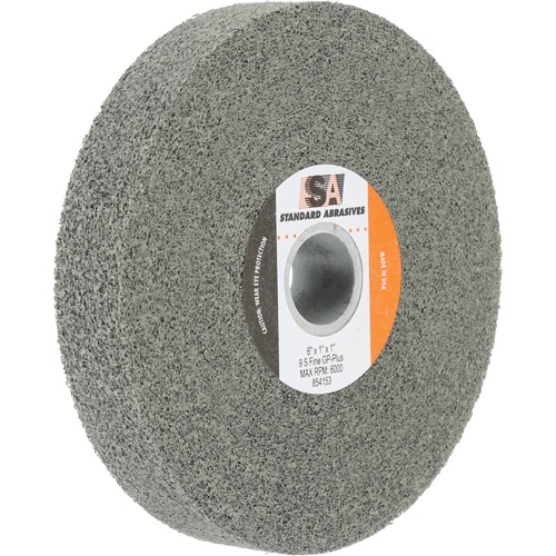 Standard Abrasives General Purpose Plus Wheel, 6" x 1", 1" Arbor, Silicon Carbide - 3M STA-854153