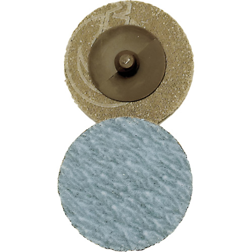 Disque de ponçage &agrave; support en tissu, 2" dia., Grain 36, Alumine de zirconium - JET 502172