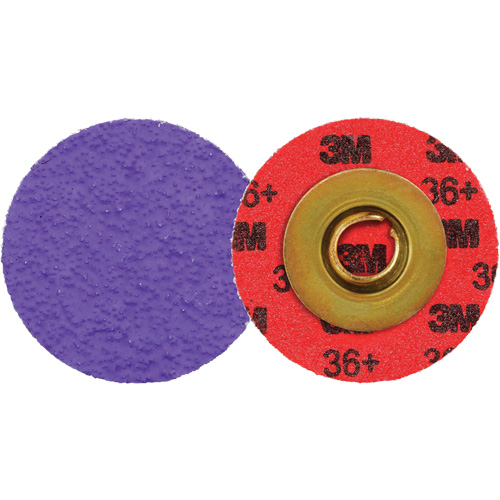 Disque &agrave; bordure durable Cubitron 3 Roloc 1184F, 1-1/2" dia., Grain 36+, C&eacute;ramique - 3M AB31752