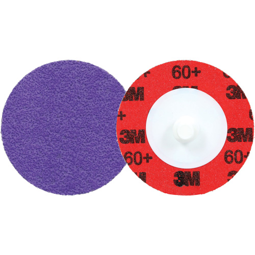 Cubitron 3 Roloc Durable Edge Disc 1184F, 2" Dia., 60+ Grit, Ceramic - 3M AB31410
