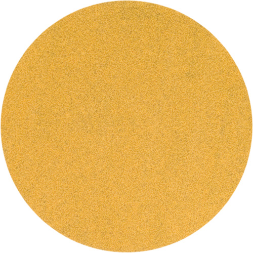 Disque de ponçage jaune &agrave; boucles & crochets, 5" dia., Grain P220, Oxyde d'aluminium - Norton 66623305637