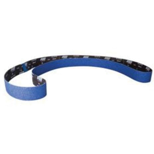 Courroie abrasive &eacute;troite BlueFire, 3" la x 132" lo, Alumine de zirconium, Grain 24 - Norton 78072750140