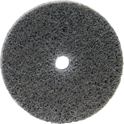 Bear-Tex&reg; Non-Woven Unified Wheel, 2" x 1/4", 1/4" Arbor, Medium Grit, Aluminum Oxide - Norton 66261014926