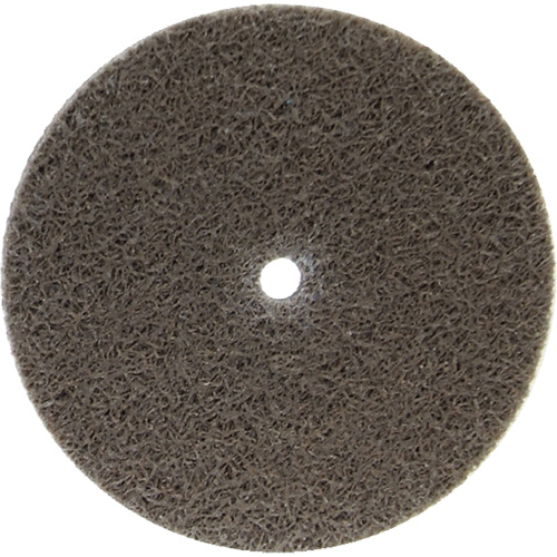 Disque unifi&eacute; non tiss&eacute; Bear-Tex, 3" x 1/4", Arbre de 3/8", Grain de Moyen, Oxyde d'aluminium - Norton 66261014895
