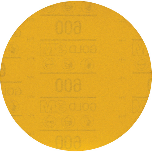 Disque abrasif dor&eacute; Hookit 09260, dia 6", Grain 600, Oxyde d'aluminium, Poids C - 3M 7100364204