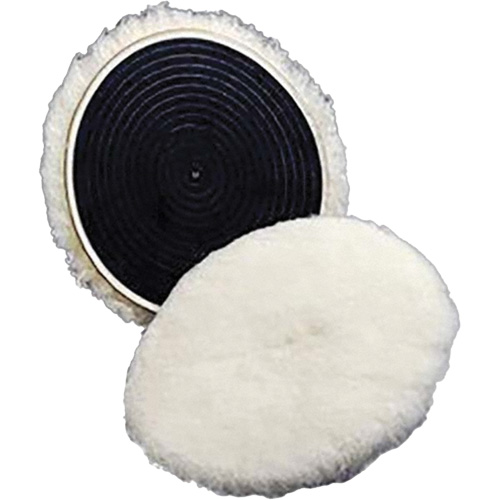 Finesse-it Natural Buffing Pad 82531, 7" Dia., Wool - 3M AB82531