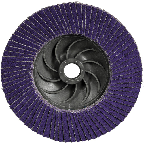 Cubitron 3 Flap Disc 1169F, 5" x 5/8"-11, Type T29, 80+ Grit, Ceramic - 3M 7100412608