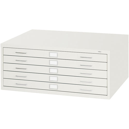 Classeurs En Acier Pour Plans-5 Tiroirs, 5 Tiroirs, 40-3/8" la x 29-3/8" p x 16-1/2" h - Safco 4994WHR