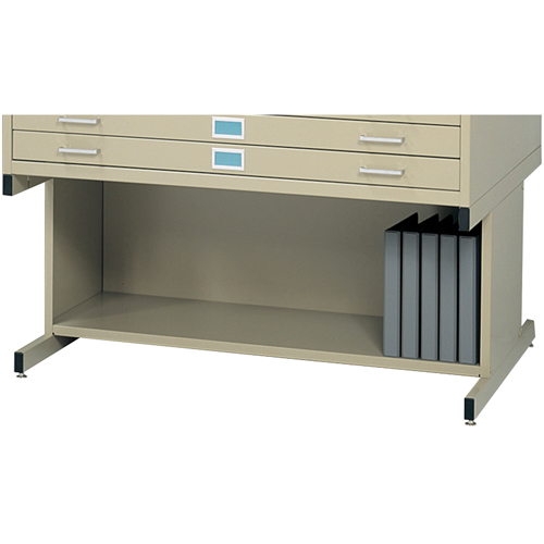 High Base for Steel Plan File Cabinet - Safco 4975TS