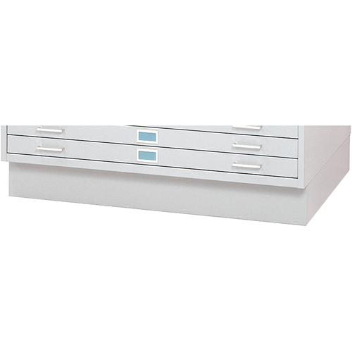 Closed Base for Steel Plan File Cabinet - Safco 4995WHR