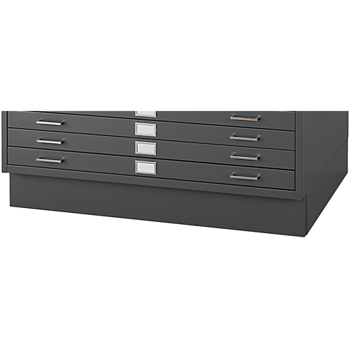 Base ferm&eacute;e de classeur en acier - Safco 4997BLR