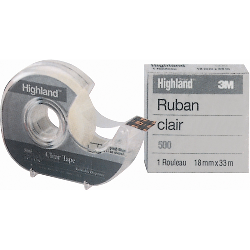 Transparent Tape - 3M 600-12PP