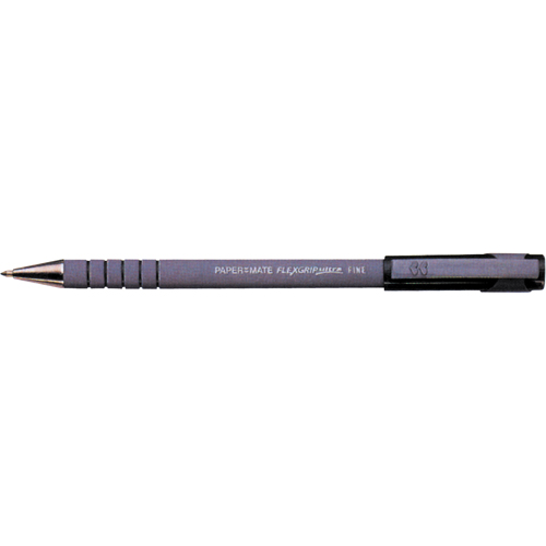 Flexgrip Ultra&reg; Ball Point Pen, Black, 0.8 mm - Paper Mate 9680131