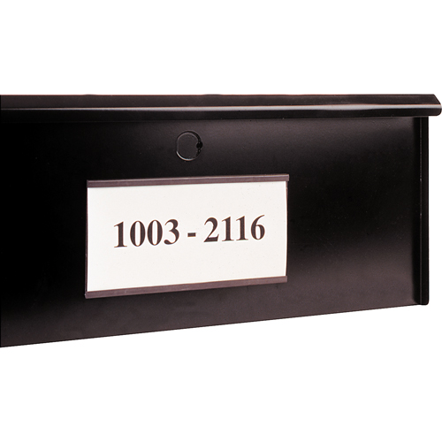 Magnetic Card Holders, Magnetic, 4" L x 3" W - Aigner Label Holder MC304