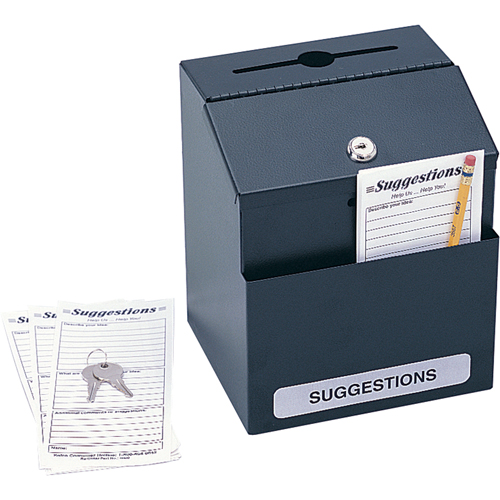 Boîtes &agrave; suggestions - Safco 4232BL