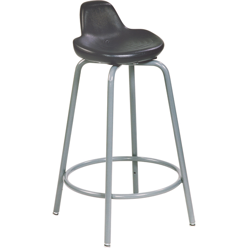 Tabouret de s&eacute;rie 500, Position assise/debout, Ajustable Hauteur, Capacit&eacute; 250 lb - Mur-Van C511S-SS