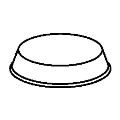 Bumpon Cylindrical Protective Bumpers - 3M SJ5744-BLK