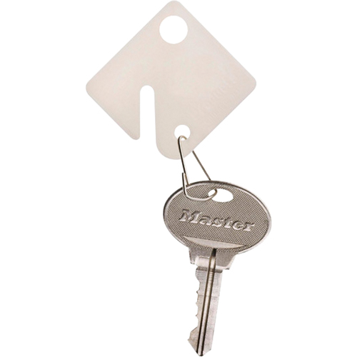 Porte-cl&eacute;s carr&eacute;s en plastique - Master Lock 7117D