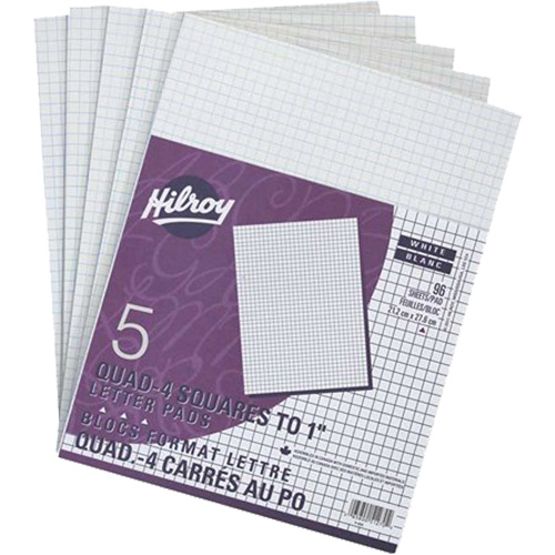 White Paper Pads - Hilroy 135855