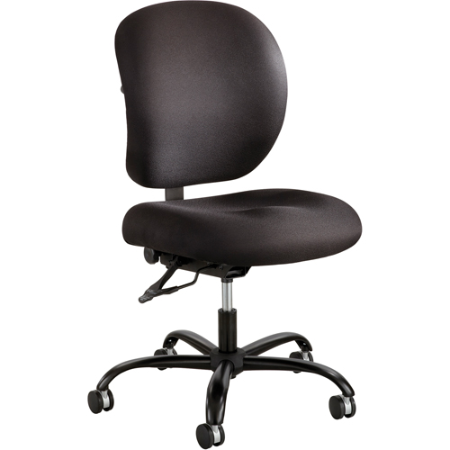 Chaises de travail pour usage intensif 24/7 Alday, Nylon, Noir, Capacit&eacute; 500 lb - Safco 3391BL