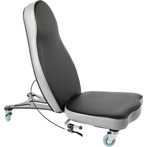 Chaise ergonomique Flex 2, Vinyle, Noir - Synetik 508-00001