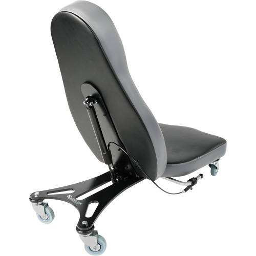 Chaise ergonomique Flex 2, Vinyle, Noir - Synetik 508-00001