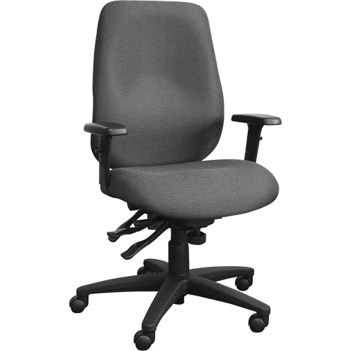 Chaises ergonomiques Cierra , Tissu, Gris, Capacit&eacute; 250 lb - Horizon Seating 660-03-AAT-PX832
