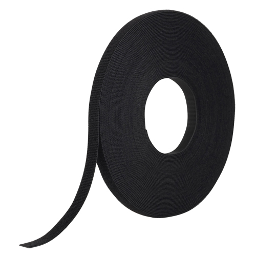 Ruban d'attaches One-Wrap, Boucle et crochet, 200 vg x 1/2", Auto-aggripant, Noir - Velcro Companies 174043