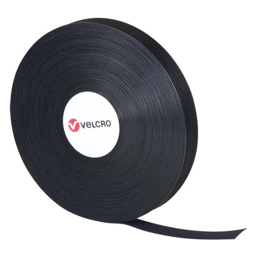 Attaches QWIK, Boucle et crochet, 25 vg x 3/4", Auto-aggripant, Noir - Velcro Companies 5111223