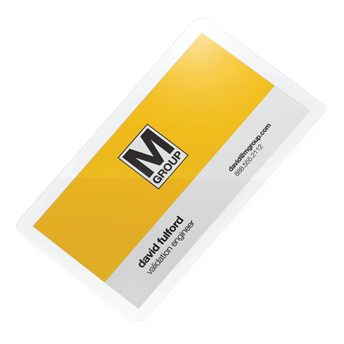 Swingline UltraClear Laminating Business Card Pouches - Swingline GBC 1346551005
