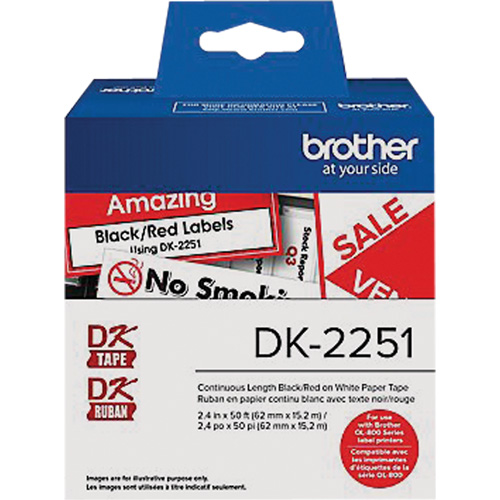 &eacute;tiquettes Brother - Brother DK2251