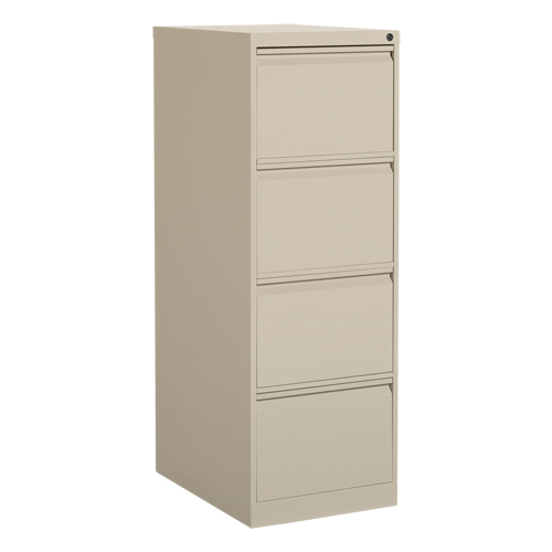 Classeur vertical, Acier, 4 tiroirs, 18-1/7" la x 25" p x 52" h, Beige - Offices To Go MVL25451 NEV