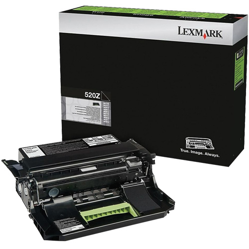 Cartouche d'encre en poudre haut rendement 520Z pour imprimante laser, Remis &agrave; neuf, Noir - Lexmark 2986489