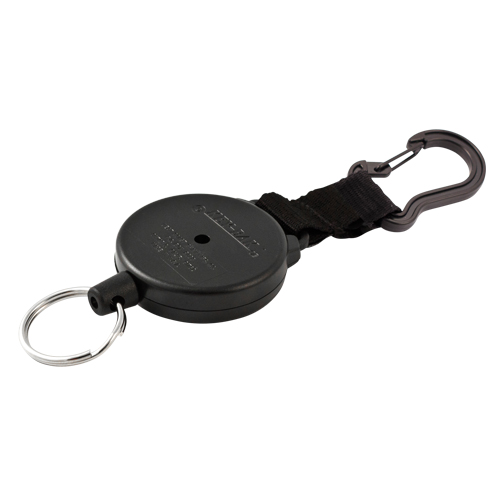 Porte-cl&eacute;s Securit, Polycarbonate, C&acirc;ble 48", Fixation Mousqueton - Key-Bak 0488-804