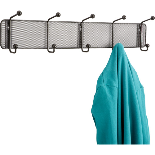 Onyx Mesh Wall Rack - Safco 6403BL