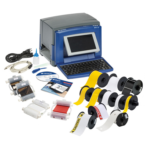 S3100 Sign & Label Printer General ID Kit, 60" Tape, 3 IPS - Brady S3100W-GEN-KIT