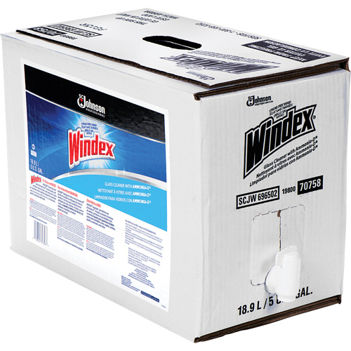 Windex&reg; Glass Cleaner with Ammonia-D&reg;, 5 gal., Bag - SC Johnson 10019800707580