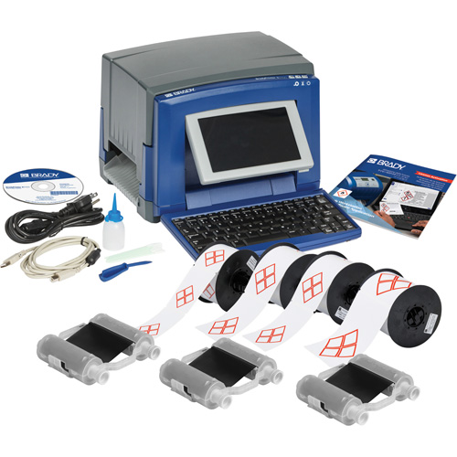 S3100 Sign & Label Printer with GHS Kit, 60" Tape, 3 IPS - Brady S3100W-GHS-KIT