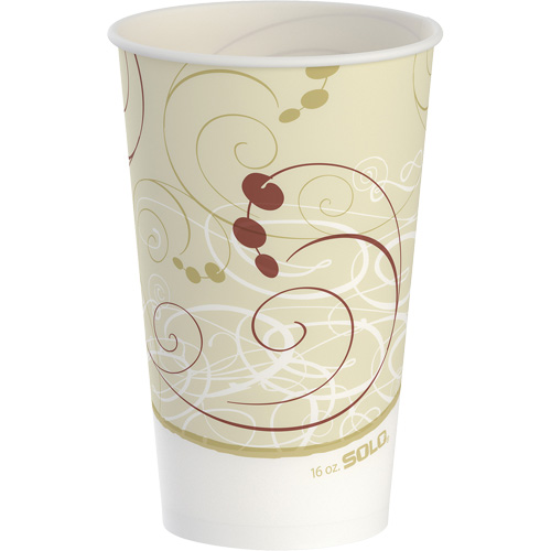 Dart&reg; Solo&reg; Waxed Disposable Cup, Paper, 16 oz., Multi-Colour - Solo 51548