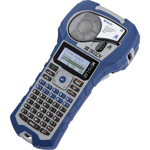 Handheld Label Maker, 0.75" Tape - Brady M210-LAB