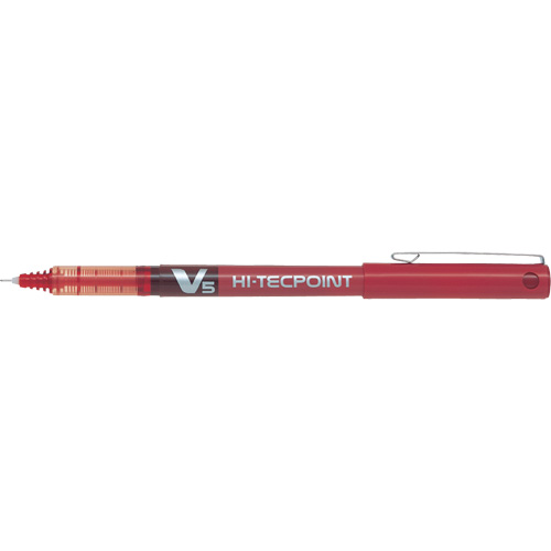 Stylo Hi-Tecpoint, Rouge, 0,5 mm - Pilot BXV5-RD