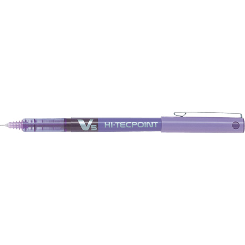Stylo Hi-Tecpoint, Mauve, 0,5 mm - Pilot BXV5-PE
