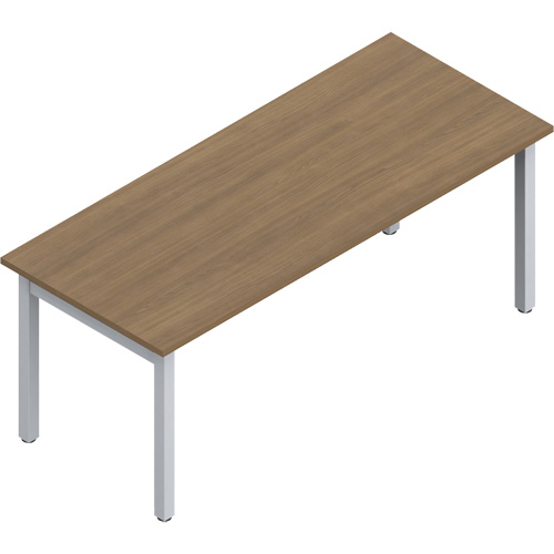 Newland Table Desk, 29-7/10" L x 72" W x 29-3/5" H, Cherry - Offices To Go NL7230DHL WCR TN