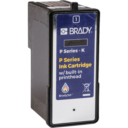 J7300 Inkjet Printer Black Ink Cartridge - Brady P-K-1