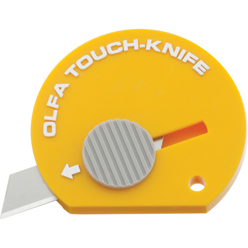 Couteau tout usage, 1/4", Acier inoxydable, Prise en Plastique - Olfa 9535