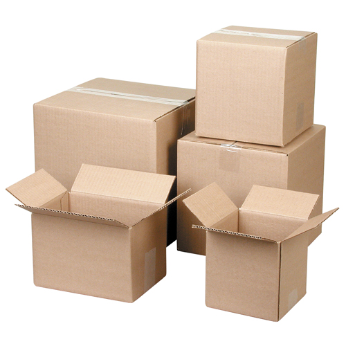 Boîte en carton ondul&eacute;, 20" lo x 20" la x 20" h, ondulations C - Acorr RBK-379