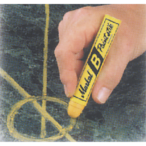 Paintstik&reg; Original B&reg; Paint Marker, Solid Stick, White - Markal 080220
