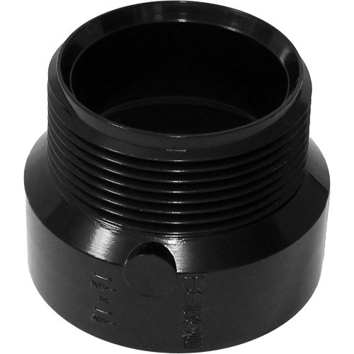 Adaptateur m&acirc;le, Noeud x MPT, 1-1/2" dia., Plastique - Bow Plumbing 601286